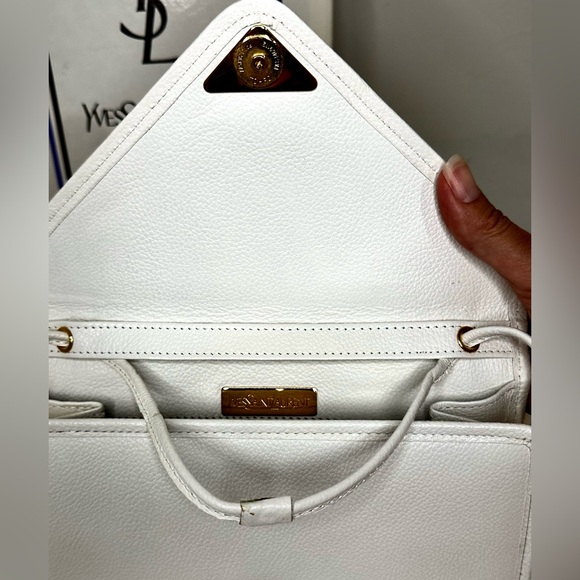 Yves Saint Laurent Vintage Envelope Convertible Crossbody EUC - Picture 15 of 16